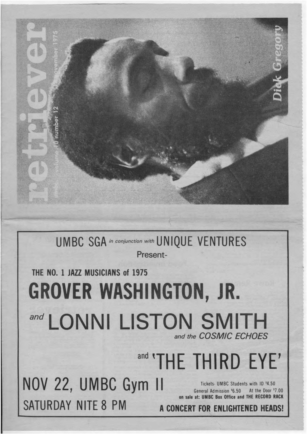 GROVER WASHINGTON, JR. and 'THE THIRD EYE'