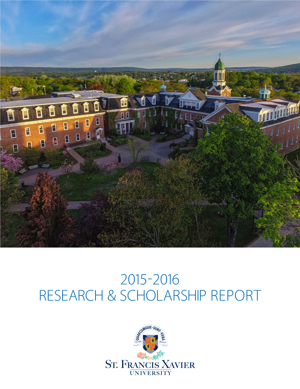 2015-2016 Research & Scholarship Report