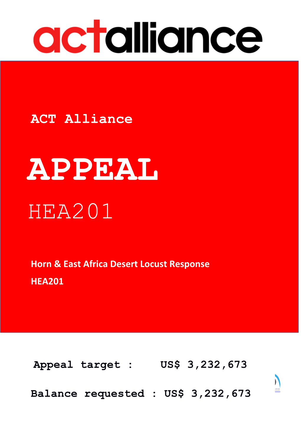 HEA201 Horn & East Africa Desert Locust Response