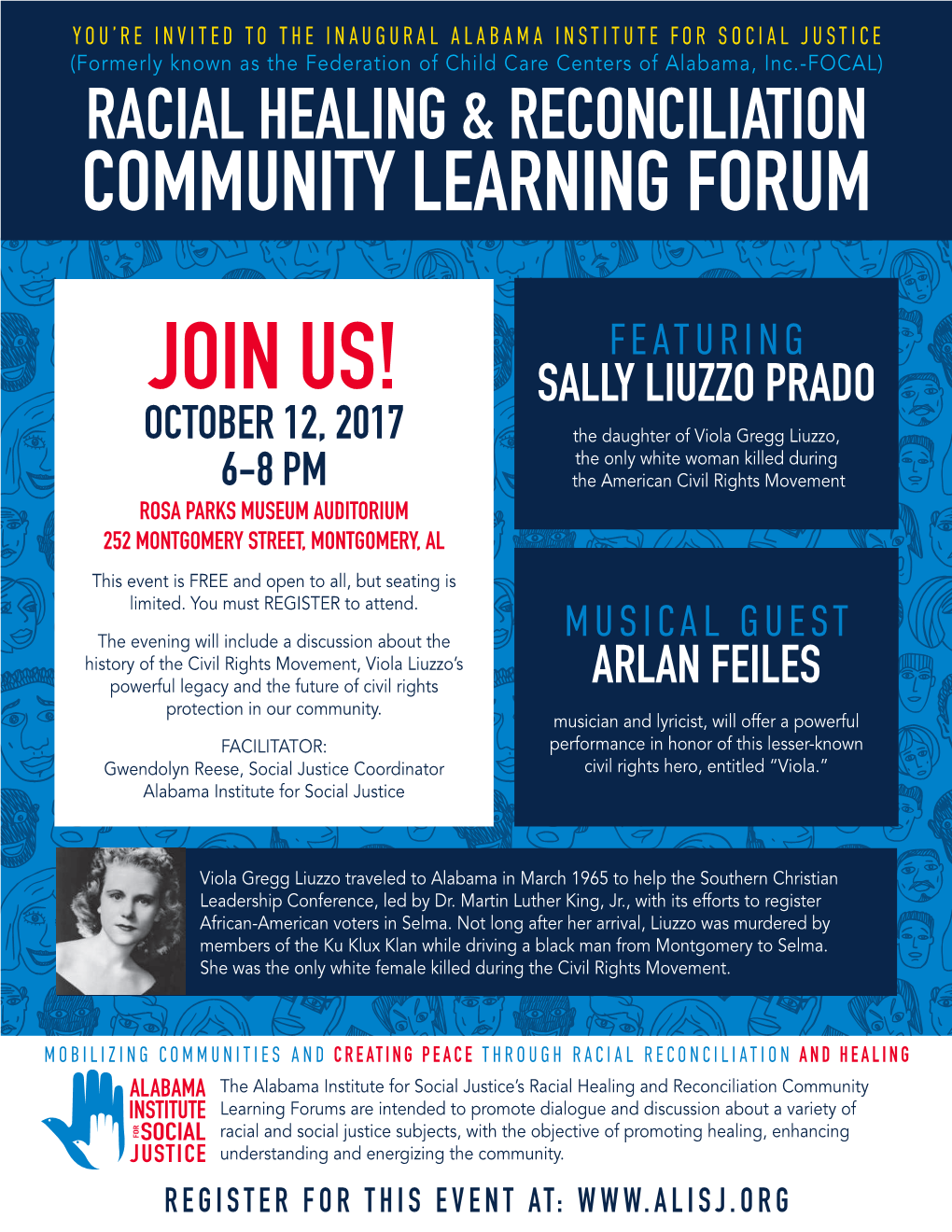 Join Us! Sally Liuzzo Prado