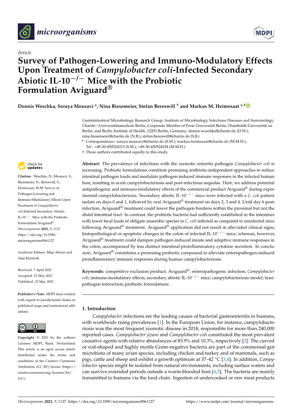 Survey of Pathogen-Lowering and Immuno-Modulatory Effects