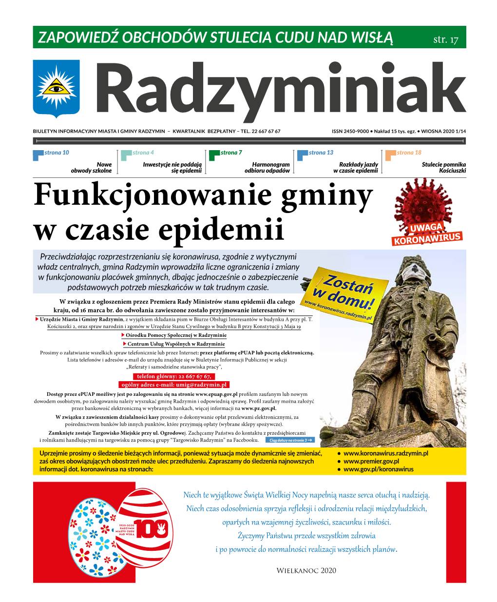 Radzyminiak Nr 14 (1/2020) Wiosna 2020