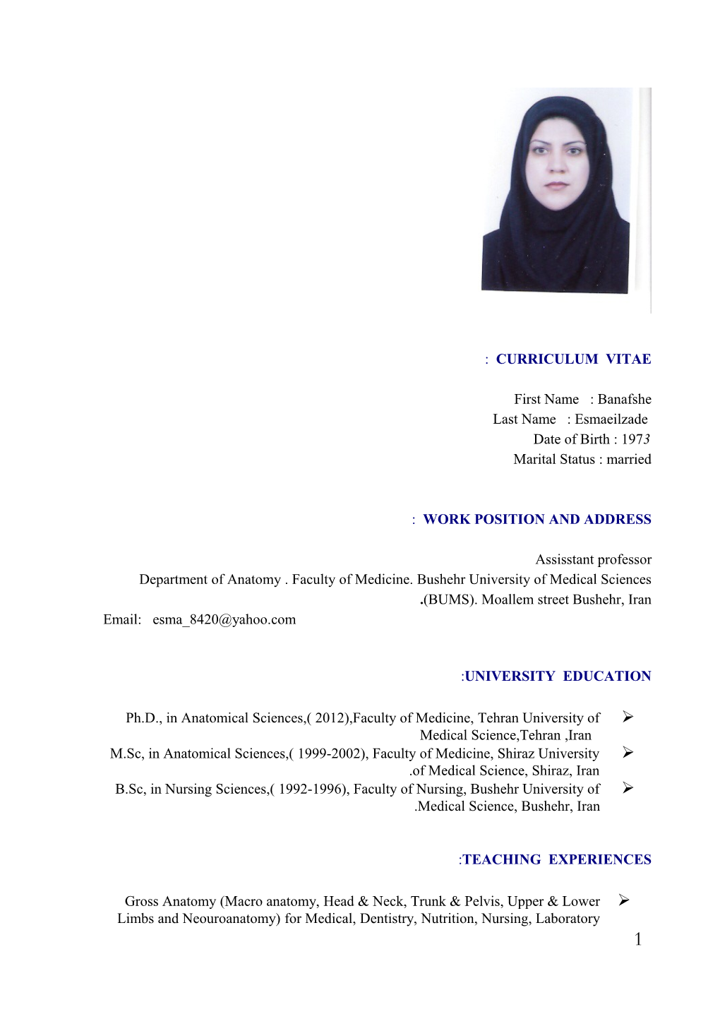 Curriculum Vitae s492