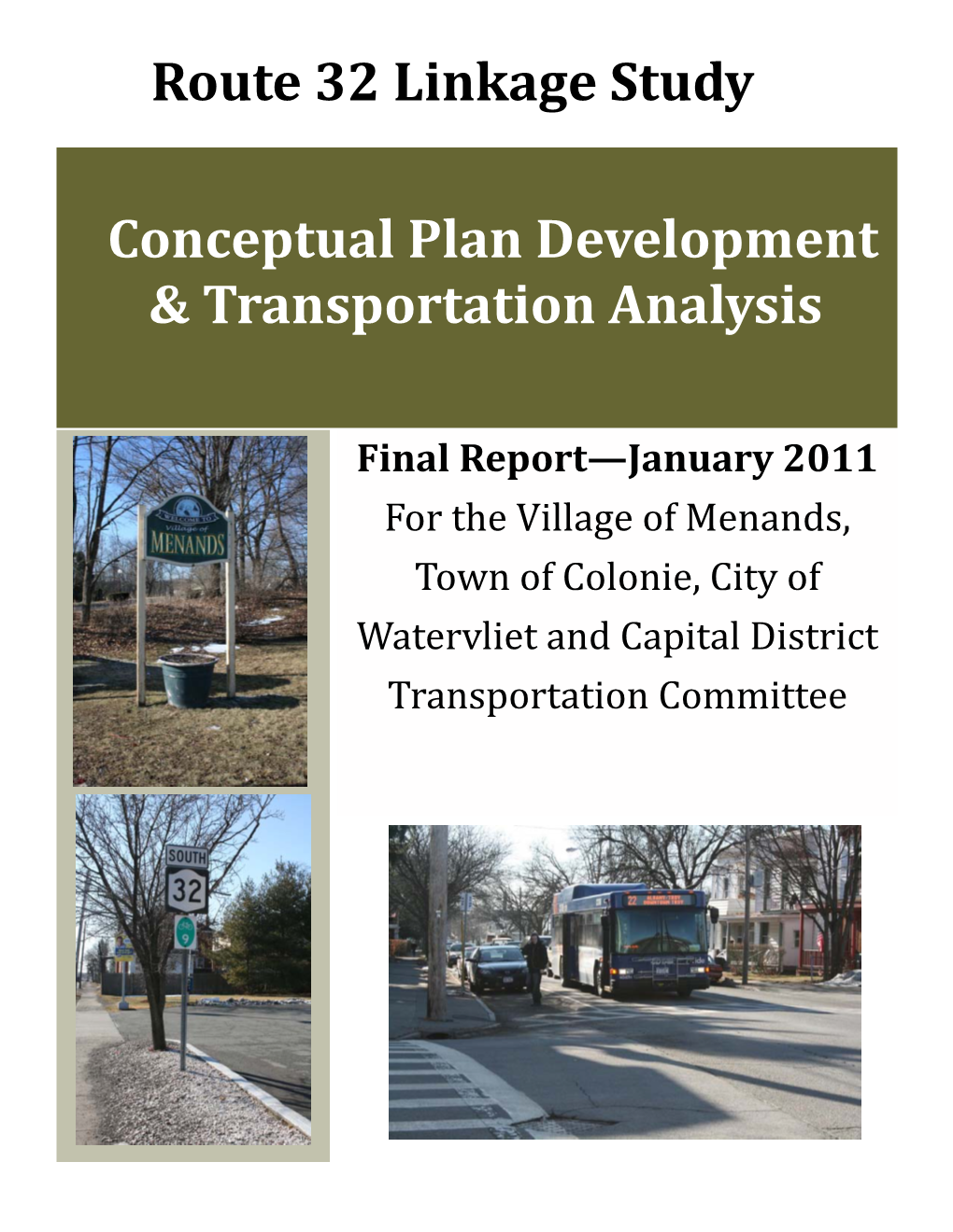 Route 32 Linkage Study