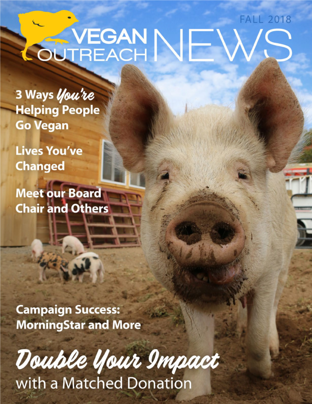 Fall 2018 Vegan Outreach News 1.7 MB