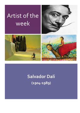 Discover Salvador Dali (1904-1989)