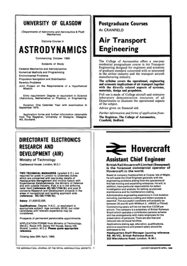 ASTRODYNAMICS Z^S Hovercraft