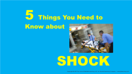 5 Things You Need to Know About Shock