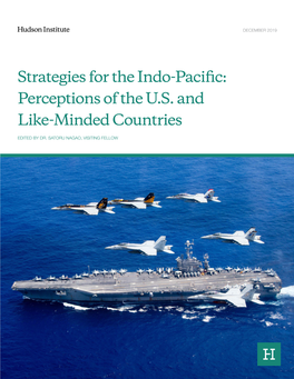 Strategies for the Indo-Pacific: Perceptions of the U.S