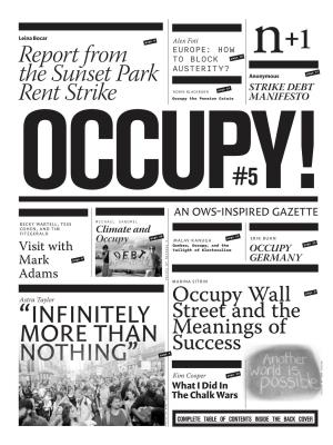 Report from the Sunset Park Rent Strike