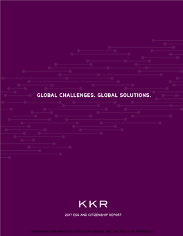Global Challenges. Global Solutions