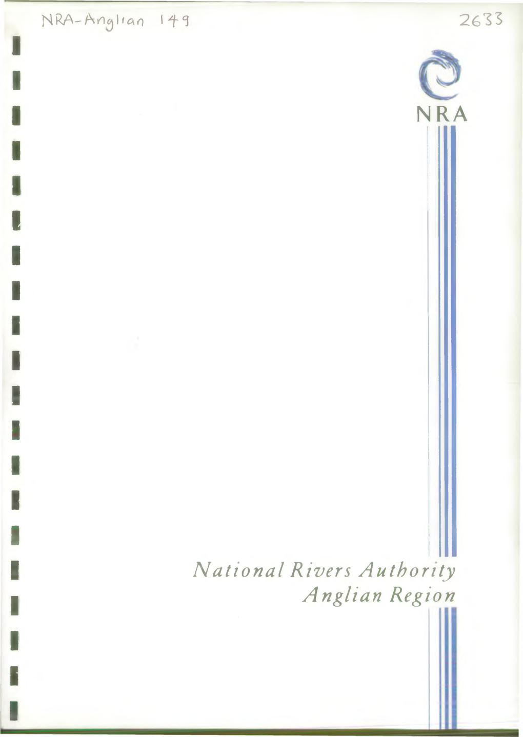 National Rivers Authority Anglian Region NSA