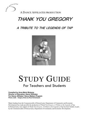 STUDY GUIDE for Teachers and Students