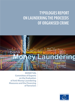 Typologies Report on Laundering the Proceeds of Organised Crime Prems 105815