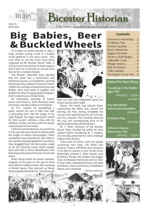 Bicester Historian Issue: 8 April 2015 the Monthly Newsletter for Bicester Local History Society