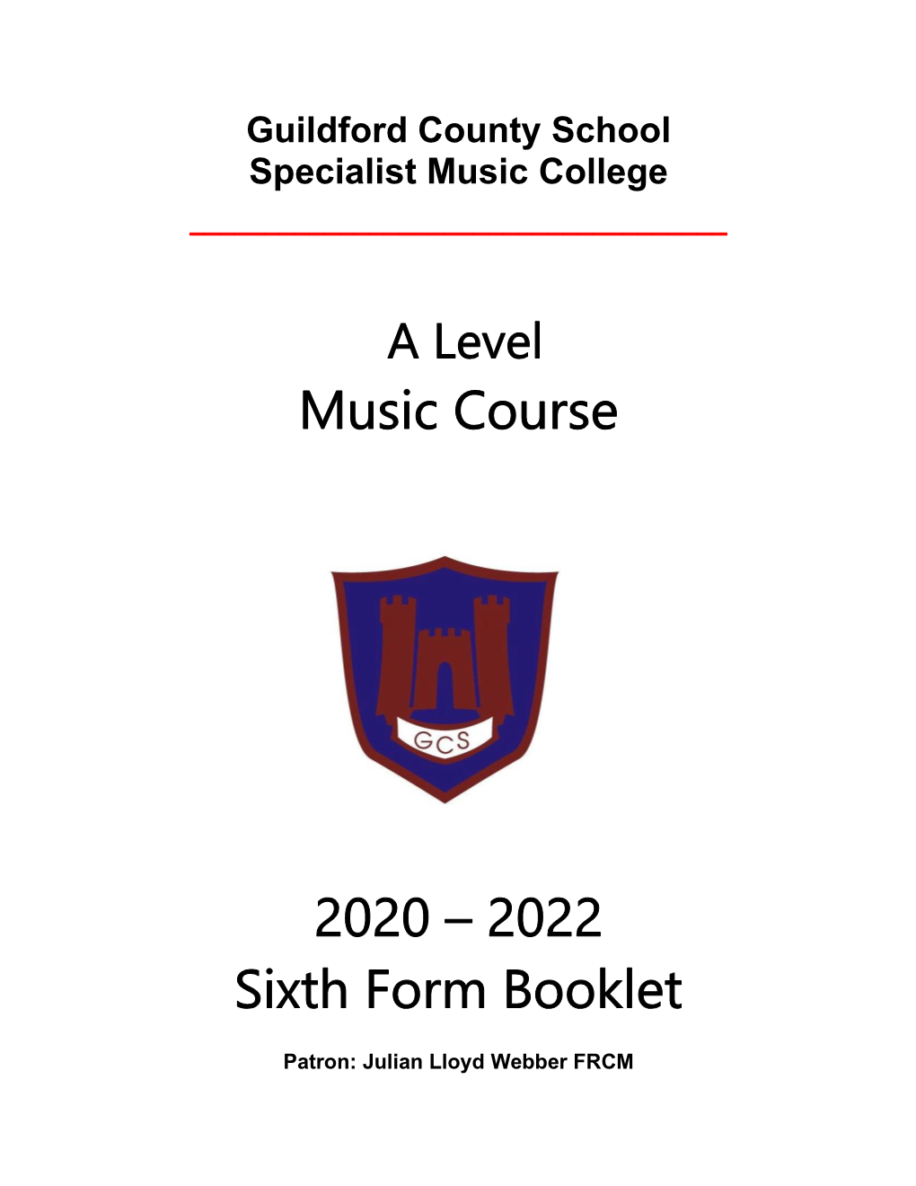 Music Course 2020