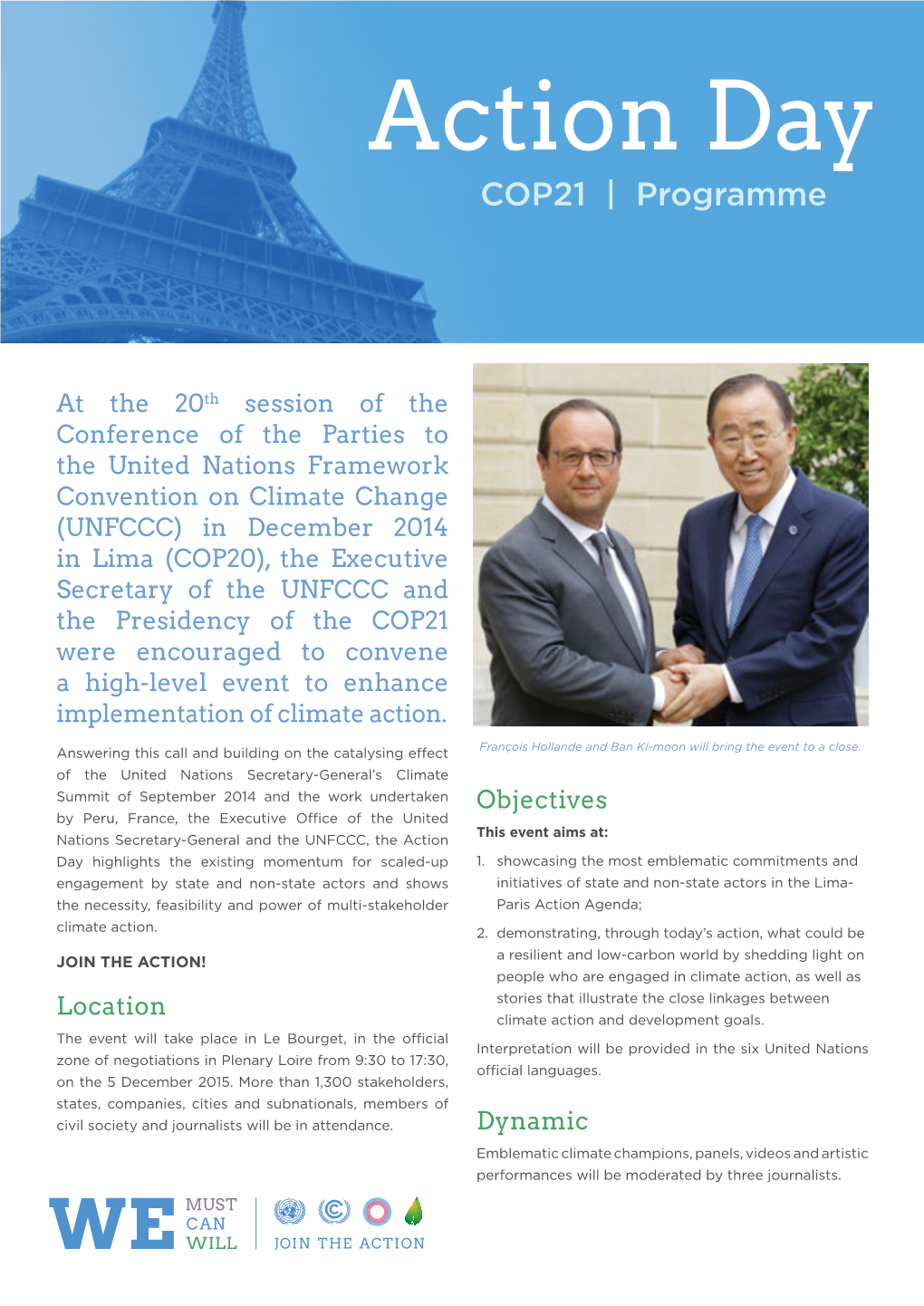 Action Day COP21 | Programme