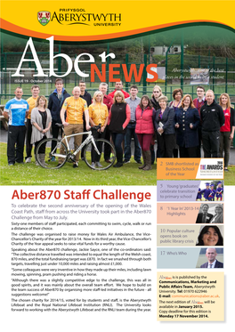 Aber870 Staff Challenge