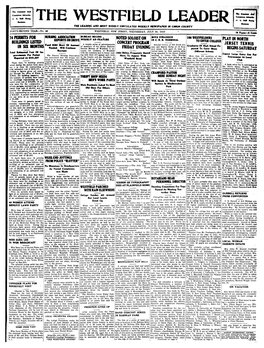 20, 1932 74 Permits for Musing Association Bureau Begins , Bovs Stranded in Westfielders Remits on Drive Weekly Ad Feature Noted Soloist on in C
