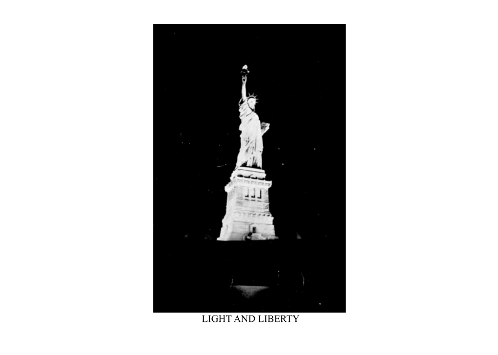 LIGHT and LIBERTY the Century Books of Useful Science