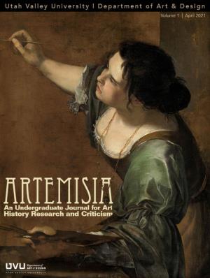 Artemisia an Undergraduate Journal for Art History Research and Criticism