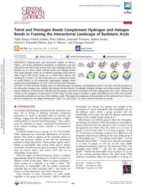 Tetrel and Pnictogen Bonds Complement Hydrogen And