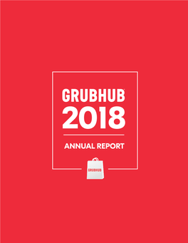 Grubhub 2018 Annual Report