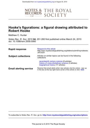 Robert Hooke Hooke's Figurations