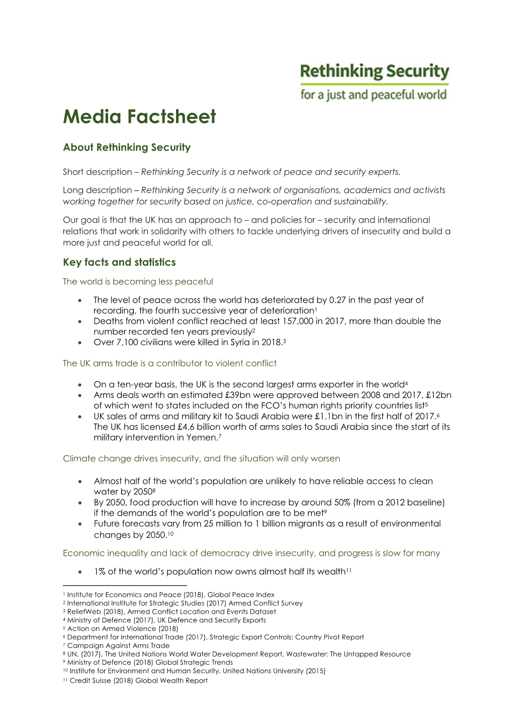 Media Factsheet