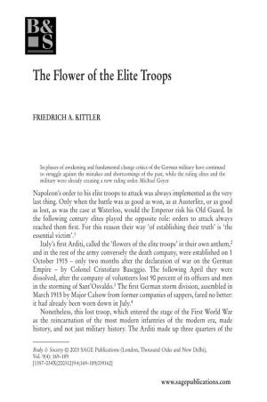The Flower of the Elite Troops