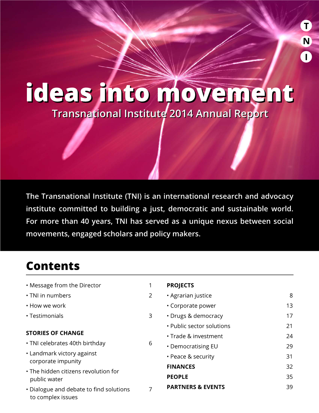 Ideas Into Movement Ideas Into Movement