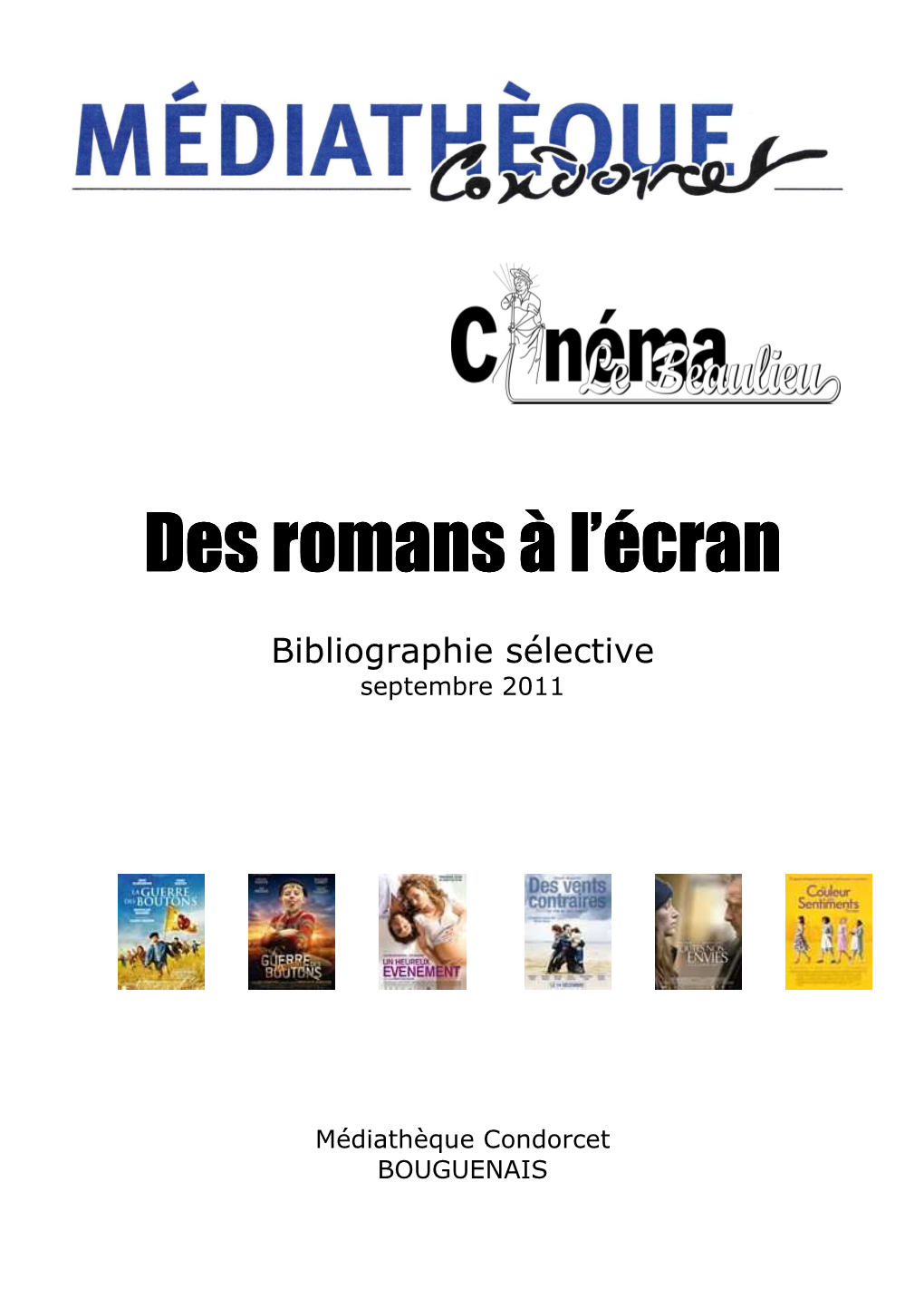 Biblio.Romans En Film 2011