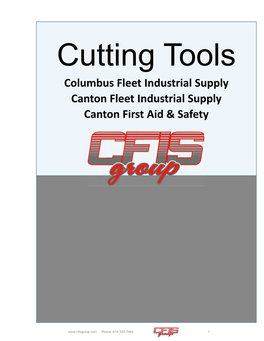 Cutting Tools Columbus Fleet Industrial Supply Canton Fleet Industrial Supply Canton First Aid & Safety