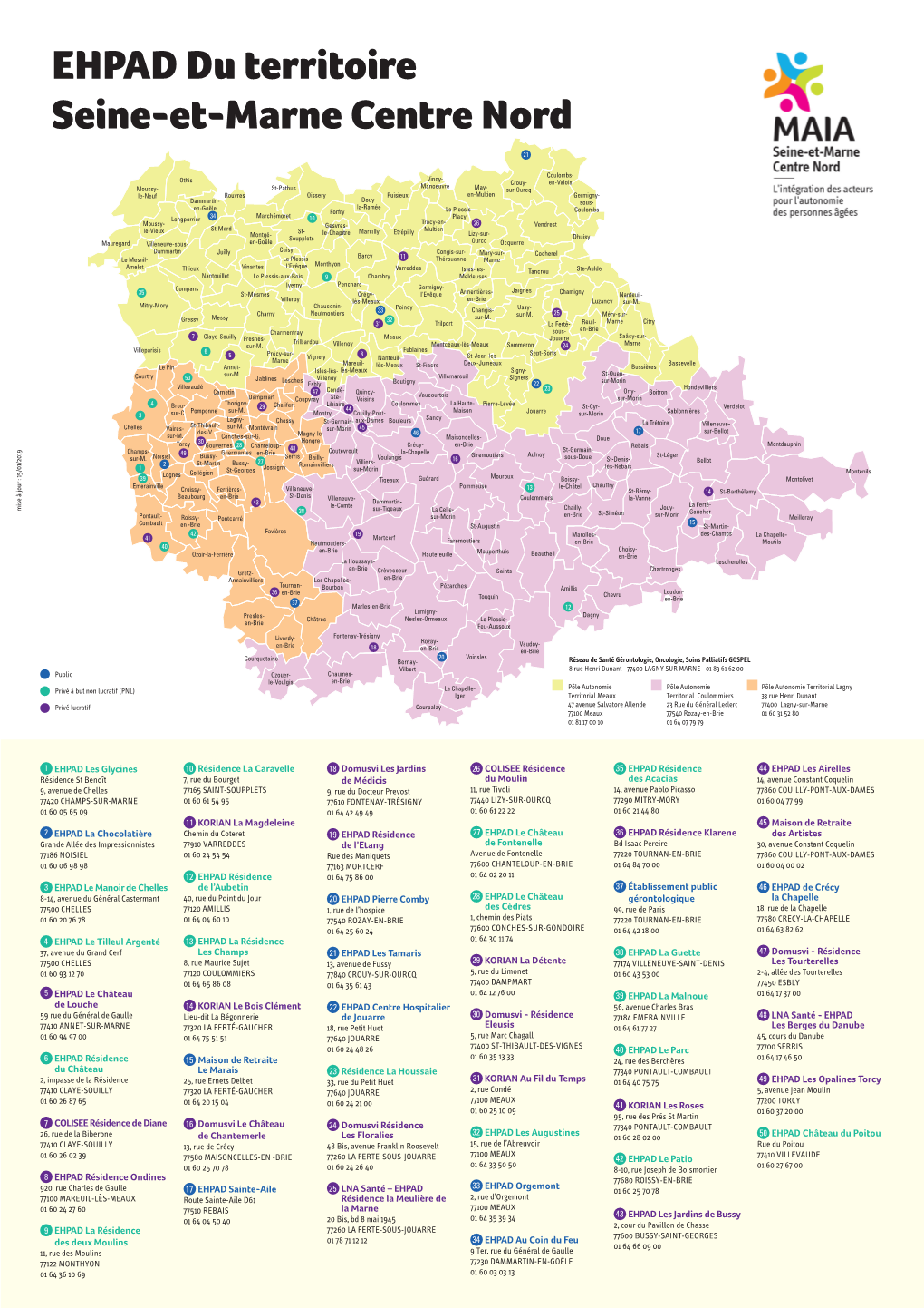 EHPAD Du Territoire Seine-Et-Marne Centre Nord