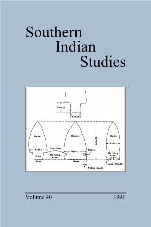 Southern Indian Studies