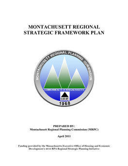 Montachusett Regional Strategic Framework Plan