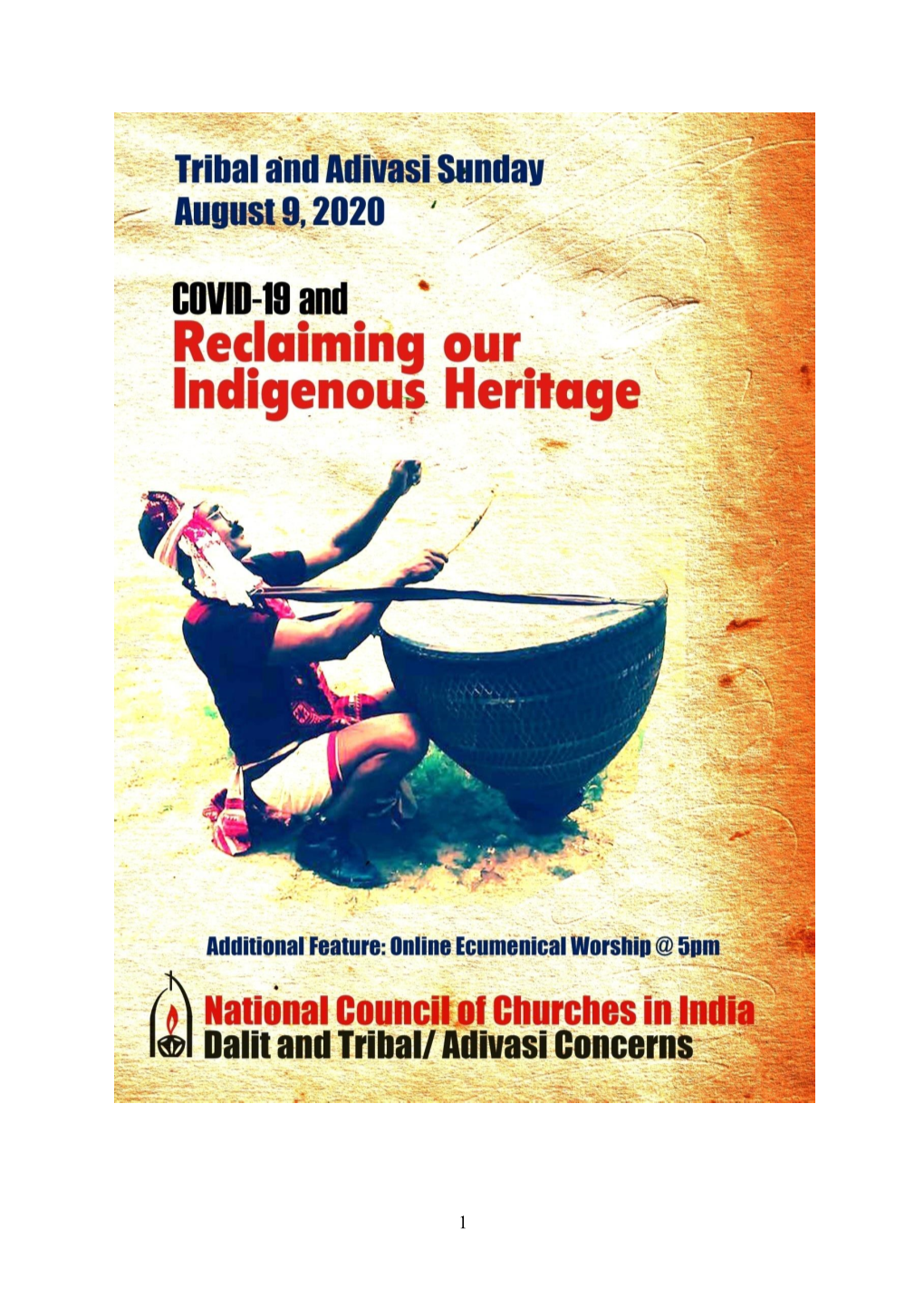 Tribal and Adivasi Sunday