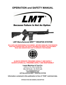 LMTMRP-Operation and Safety Owners Manual-F