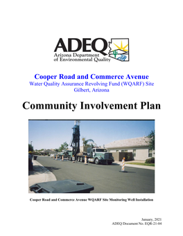 Community Involvement Plan