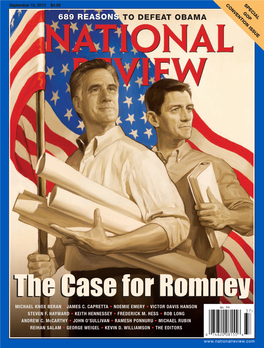 The Case for Romney