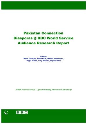 Pakistan Connection Diasporas @ BBC World Service Audience