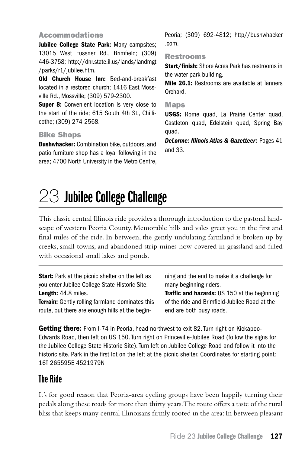23 Jubilee College Challenge