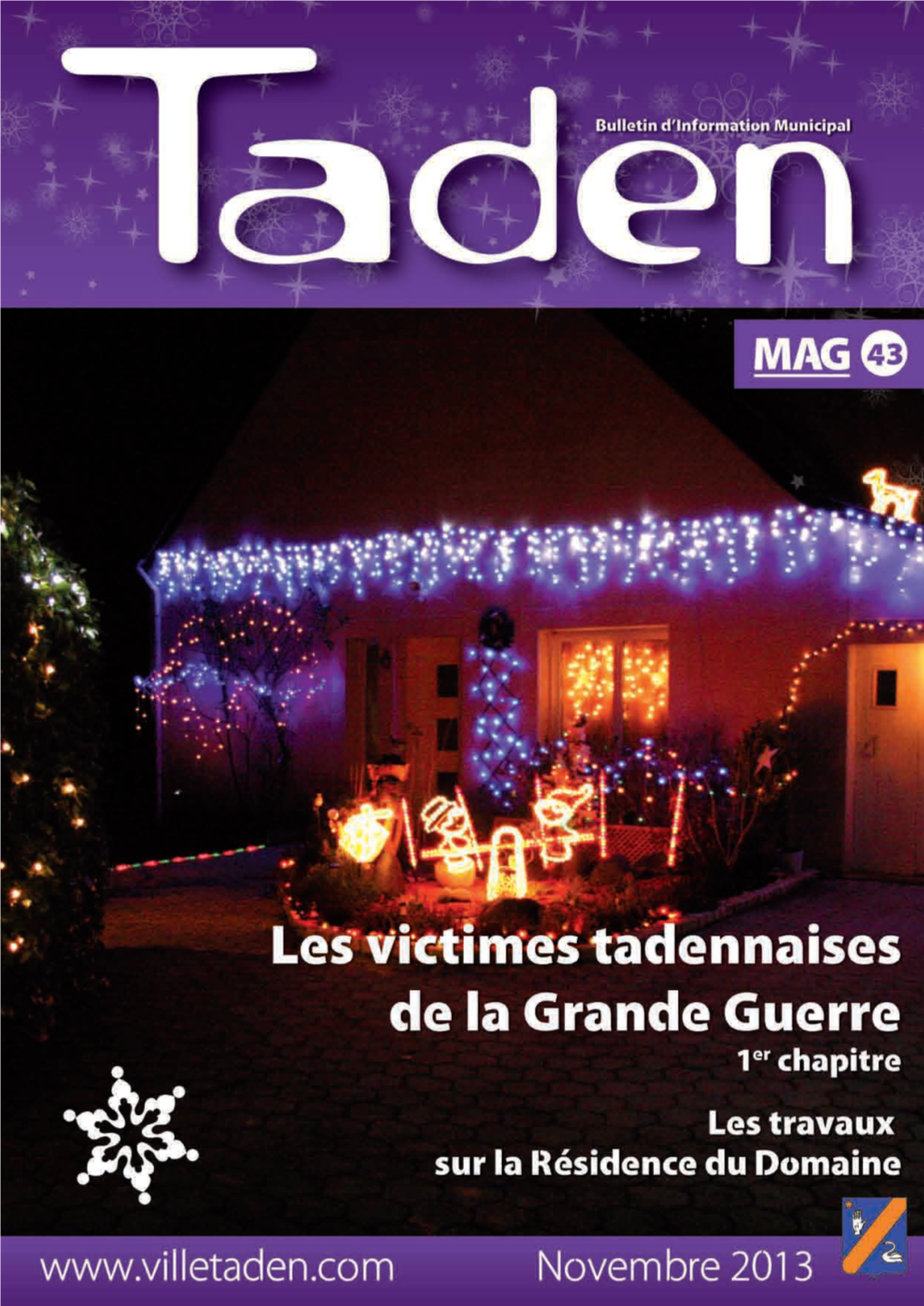 Bulletin Municipal N°43 Novembre 2013