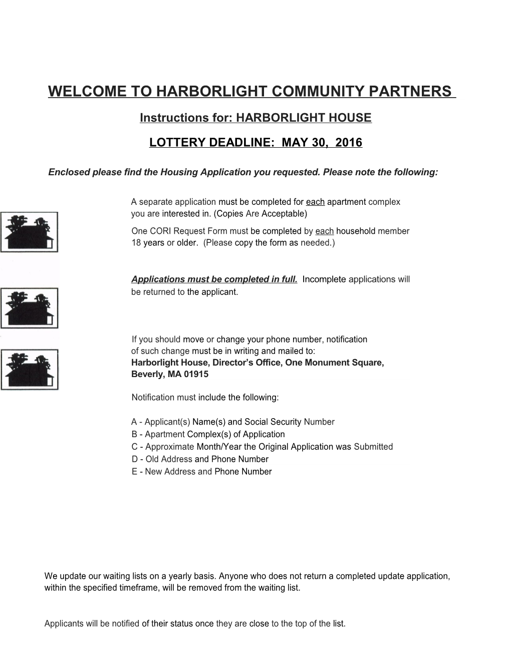 Welcome to Harborlight Community Partners