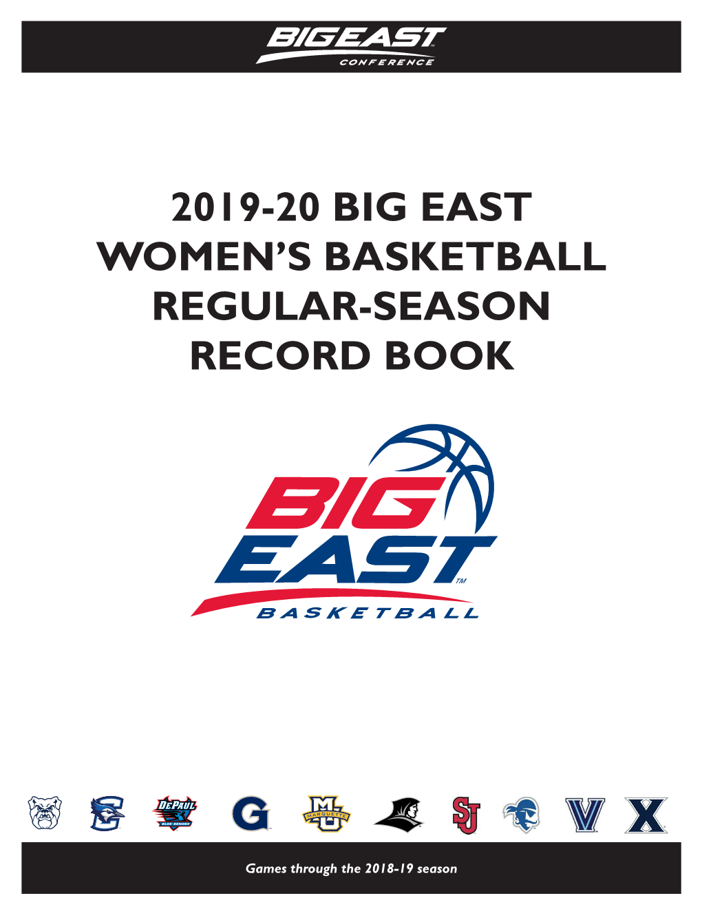 2019-20 Big East Women's Basketball Regular-Season