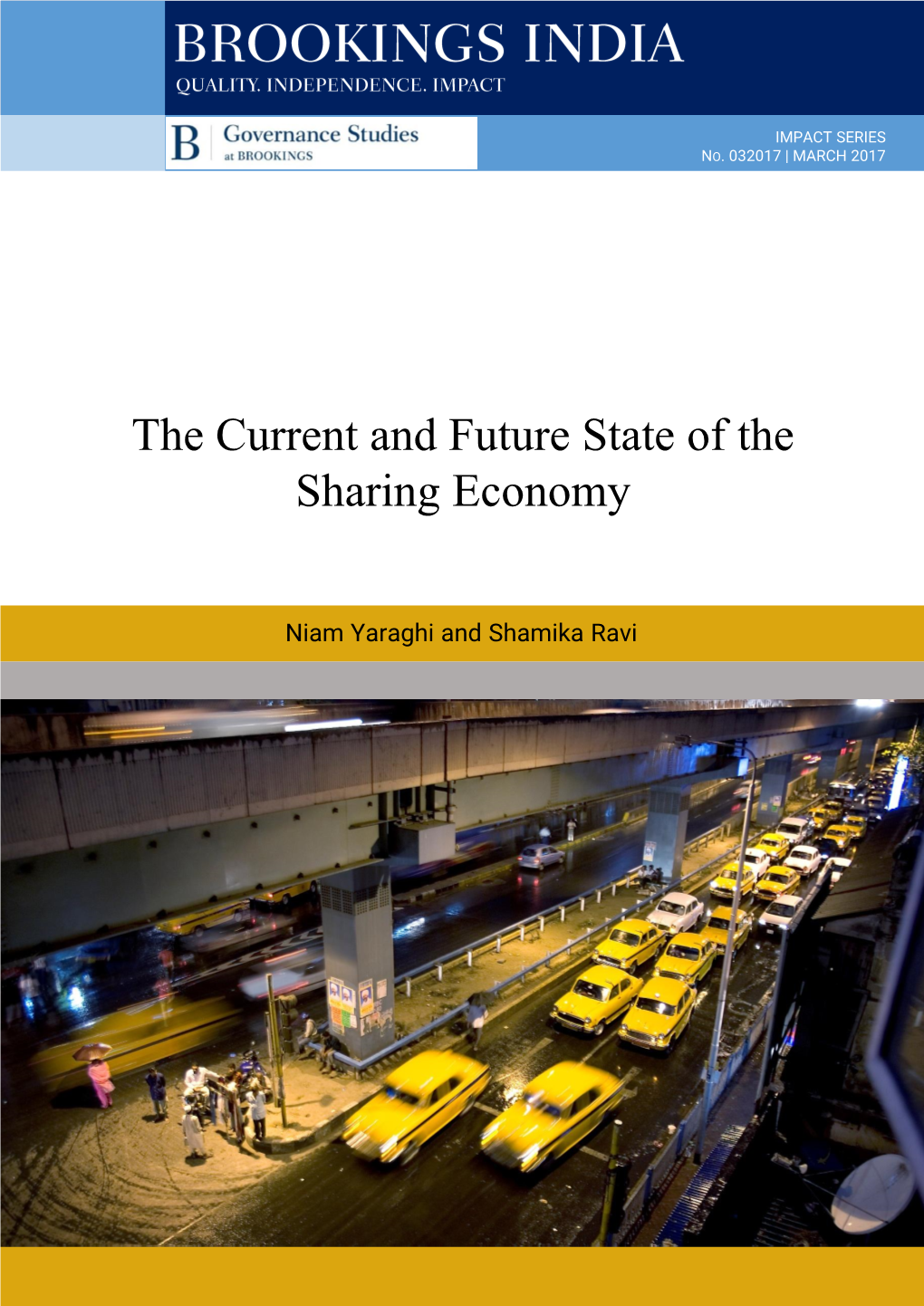 The Current and Future State of the Sharing Economy