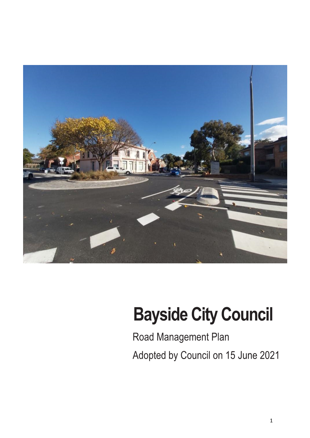 Bayside Road Management Plan
