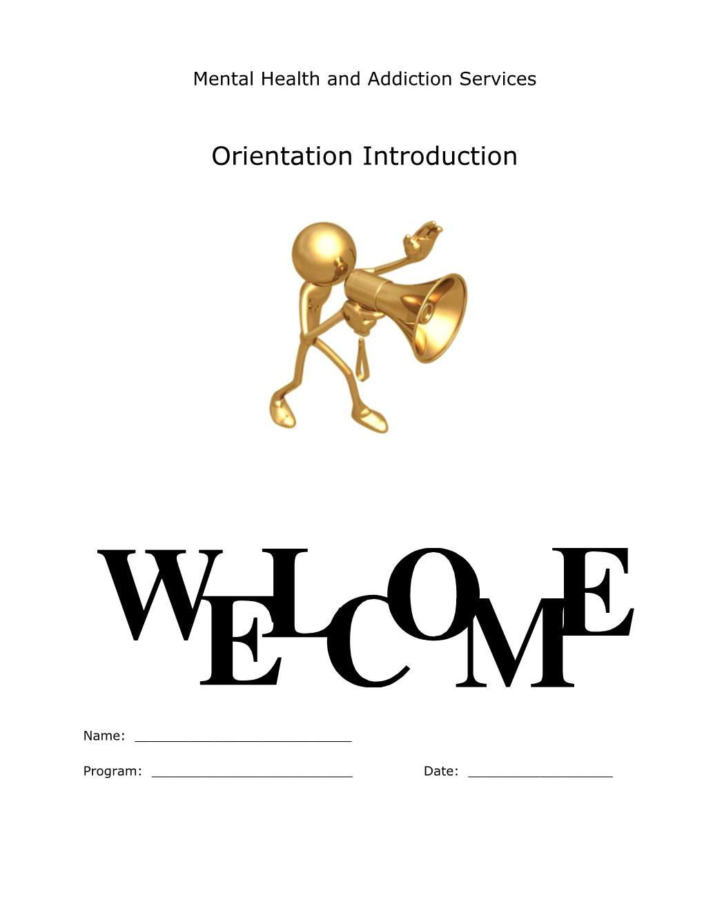 Orientation Introduction