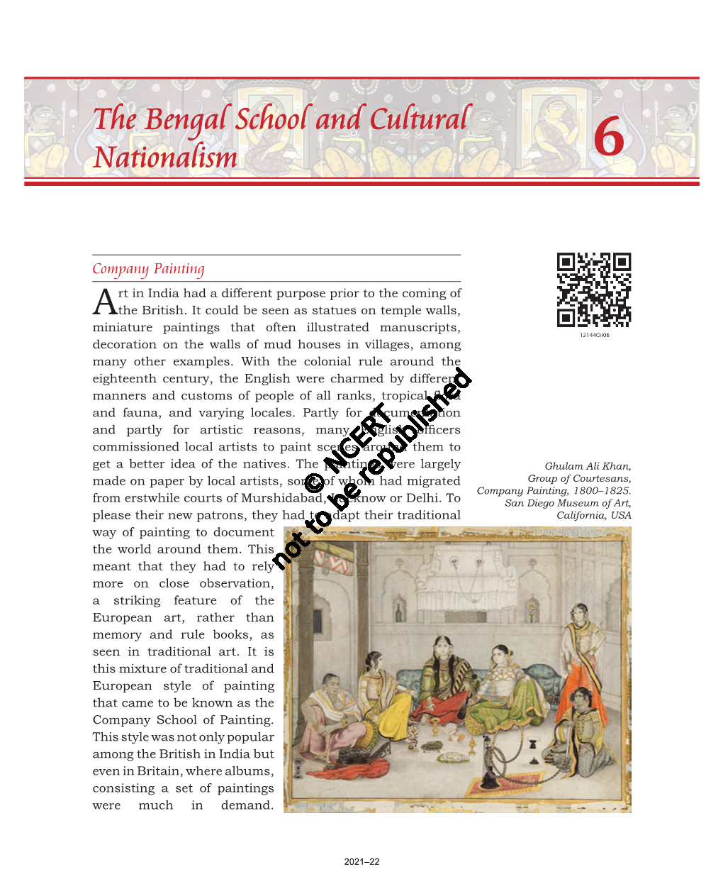 The Bengal School and Cultural Nationalism 6