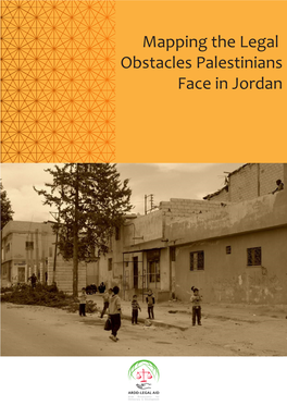 Mapping the Legal Obstacles Palestinians Face in Jordan